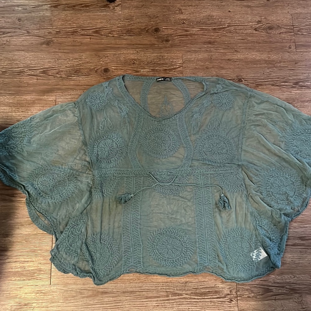 SHEIN Teal Tunic